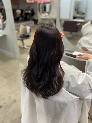 ロング cuore/ みく/艶カラーのヘアスタイル