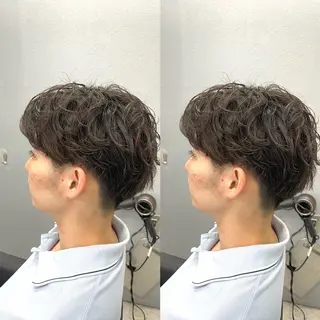 パーマ メンズ メンズ/カラー/ デザイン/小松 英吉のヘアスタイル