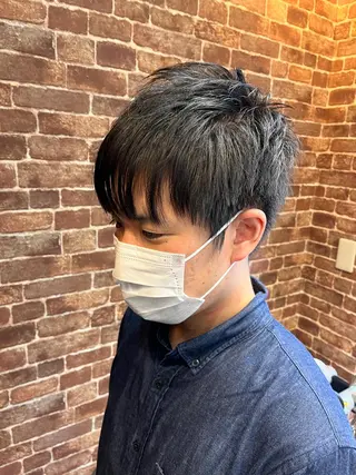 ショート カラー パーマ ヘアアレンジ メンズ キッズ ネイル マツエク・マツパ アイブロウ 久木原 ゆりのヘアスタイル