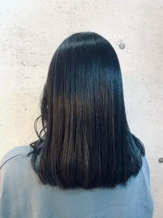 セミロング カラー Ando Raycoのヘアスタイル