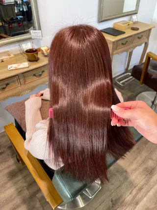 ロング カラー Felice Erikaのヘアスタイル