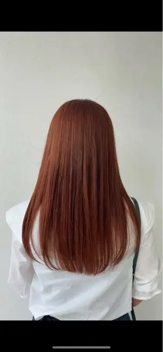 ロング カラー Runa/ボブ 髪質改善/縮毛矯正のヘアスタイル