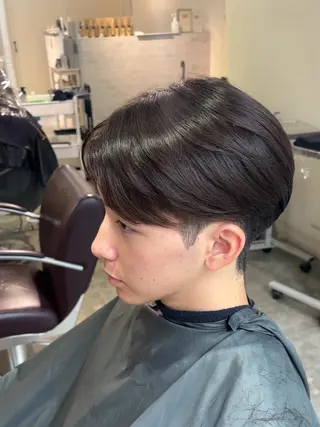 ショート パーマ メンズ 縮毛矯正/メンズ パーマ/岩名新大のヘアスタイル