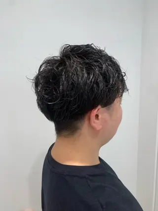 パーマ メンズ 暖色カラー🌼 rinka🌼のヘアスタイル