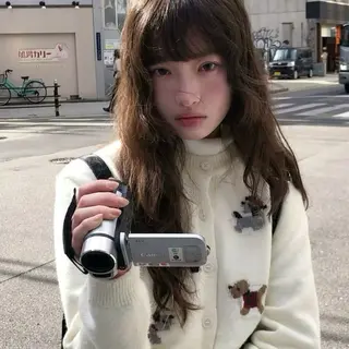 ロング 韓国/Y2K 👽土田大珠👽のヘアスタイル