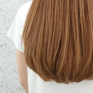 ロング カラー パーマ ヘアアレンジ かわい ゆうな 髪質改善/縮毛矯正のヘアスタイル