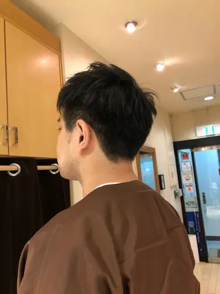 メンズ 松﨑 亜々人のヘアスタイル