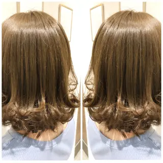ミディアム カラー 小山内 龍一郎 店長のヘアスタイル