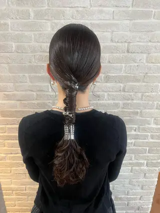 ロング ヘアアレンジ Topstylist YUKIのヘアスタイル