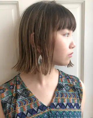 ショート ショート✨ボブ✨代表 新田見美仁のヘアスタイル