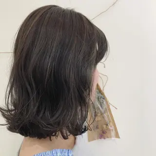 ミディアム カラー 【髪質改善】 梅田　聡のヘアスタイル