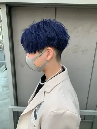 ショート カラー パーマ ヘアアレンジ メンズ キッズ ネイル マツエク・マツパ アイブロウ 🔷横浜1のパーマ 職人🔷将太郎のヘアスタイル