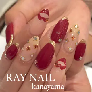 ネイル Arowa 伊田のネイルデザイン