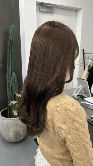 ロング カラー 古田 昂也のヘアスタイル