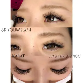 マツエク・マツパ ★KAEDE★伊勢崎 【KARAT】のマツエク・マツパデザイン