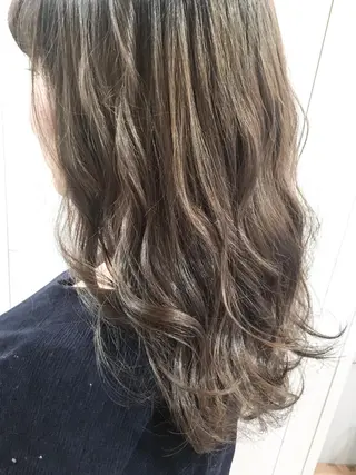 ショート ミディアム セミロング ロング カラー 【mokuオーナー】 ちはるのヘアスタイル
