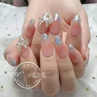 ネイル CC  NaNa ワンホンネイル🌙Nのネイルデザイン