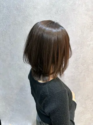 ミディアム カラー 【𝐀𝐬𝐡大森】 石崎竜祐のヘアスタイル
