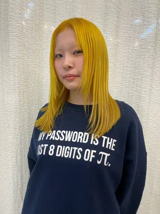 カラー ✨ブリーチカラー特化 美容師/なぎさのヘアスタイル