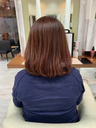 ショート 髪質改善×レイヤー 高嶋のヘアスタイル