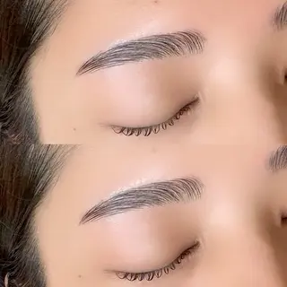 アイブロウ Yuzuna/束感 /アンドヘルシー💖のマツエク・マツパデザイン