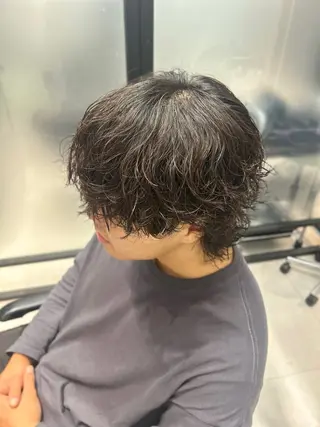 パーマ メンズ ✅曲がる縮毛矯正・ メンズ縮毛/森隆之介のヘアスタイル