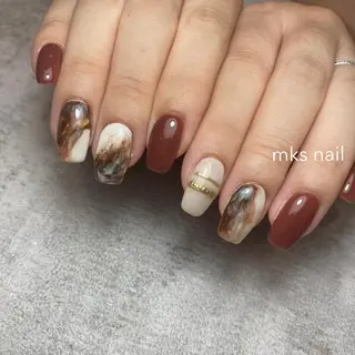 ネイル mks＊nail //  枚方長尾のネイルデザイン