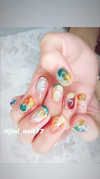 ネイル ジニ ネイルのネイルデザイン
