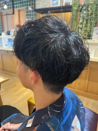 ショート パーマ メンズ 🧞♂️早志 陸哉🧞♂️のヘアスタイル