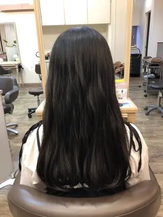 ロング あ あのヘアスタイル