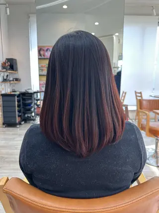 セミロング Reina ♡のヘアスタイル