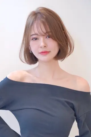 ミディアム レイヤー⭐️カラー ⭐️平川雅史のヘアスタイル