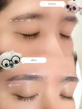 アイブロウ iBROW. 新越谷 田中 桃香のマツエク・マツパデザイン
