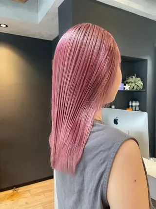 ミディアム EIGHT 野々市 イトウミサキのヘアスタイル