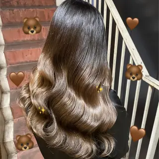 ロング カラー 🖤韓国艶髪 RINA🖤のヘアスタイル