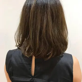 ショート カラー パーマ ヘアアレンジ 愛されヘア/ 暖色カラー/まいこのヘアスタイル