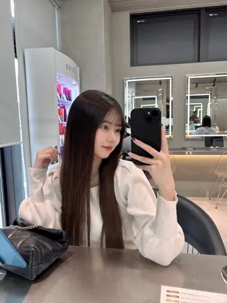 セミロング カラー パーマ 【博多髪質改善】 吉村　清志のヘアスタイル