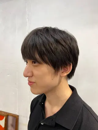 ショート メンズ 山梨 慶斗のヘアスタイル