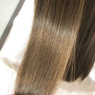 カラー 酸性ストレート/ブリ ーチなし/中村 匠のヘアスタイル