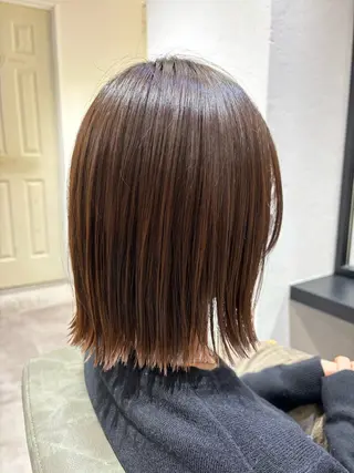 ショート ✨似合わせボブ✨ 縮毛矯正のヘアスタイル
