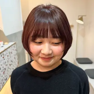 ミディアム カラー 透明感カラー/レイ ヤー/Nana🌈のヘアスタイル