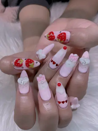 ネイル 長さだし専門店 M2　rikaのネイルデザイン