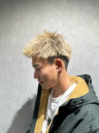 ショート ヘアアレンジ メンズ メンズヘア静岡 ✂︎Ryuheiのヘアスタイル