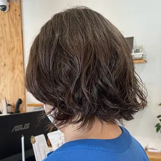 ショート パーマ こいけ みきののヘアスタイル