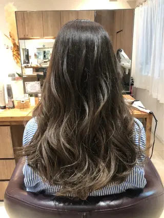 ミディアム カラー メンズデザイナー Jojiのヘアスタイル