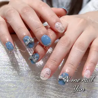 ネイル 長いだし/スカルプ/ パラシェルN.oneのネイルデザイン