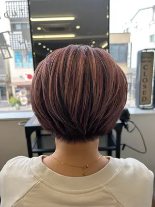 ショート カラー SHAFT Ieiriのヘアスタイル