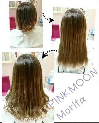 セミロング エクステ認定講師 💋MANAMI💋のヘアスタイル