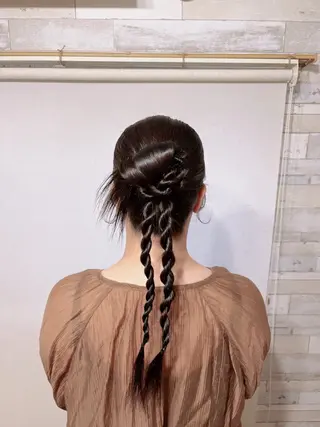 ヘアアレンジ hair salon【クラン】のヘアスタイル