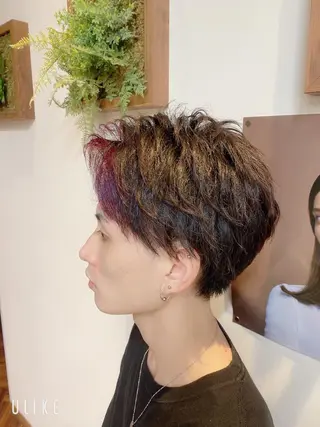 ショート メンズ 西村 和樹のヘアスタイル